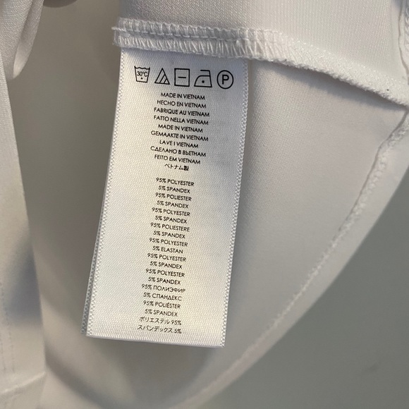 SOLD   Micheal Kors White & Gold Sleeveless Blouse - Picture 7 of 10